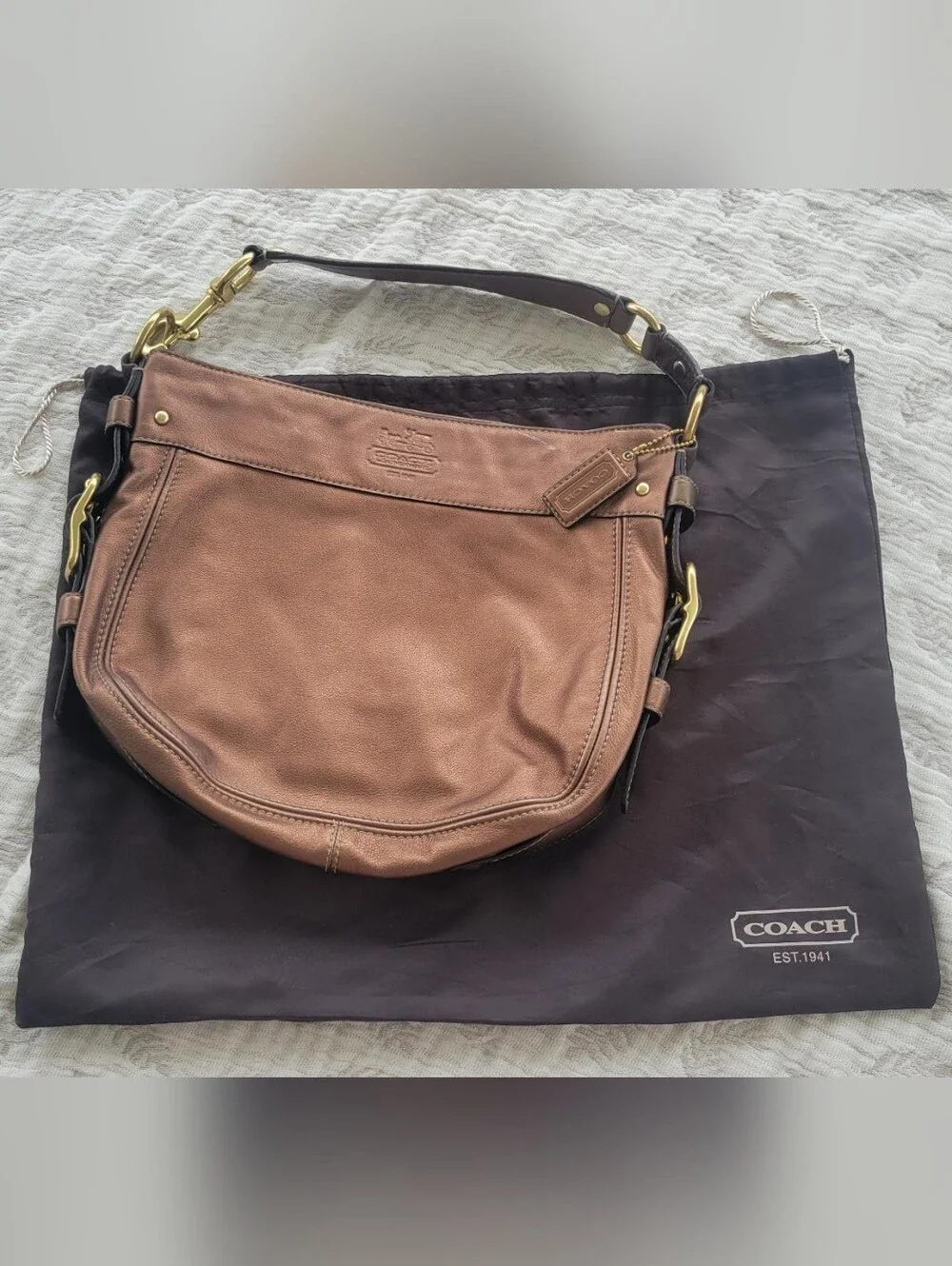 Coach Zoe Hobo Shoulder Bag Purse Style No. J0882-12671